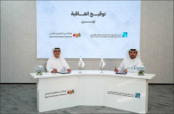 Dubai Civil Aviation Authority and Islamic Affairs and Charitable Activities Department Sign MoU to Regulate the Operations of Drone Use