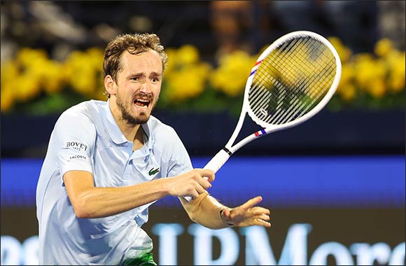 Top Seed Toppled in Thriller as Griekspoor Beats Medvedev to Reach Dubai Duty Free Tennis Championships Semi-Finals