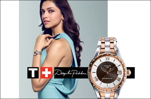 Deepika Padukone as Tissot - Swiss Watch Maker's Brand Ambassador