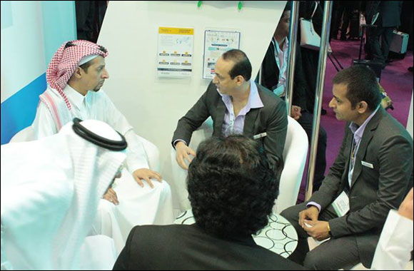 His Highness Faisal S.A. Al Faisal visits Global Innovations on ATM's opening day