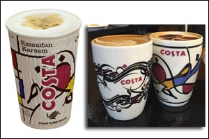 Costa Celebrates Ramadan with Special Edition Artistic Cups