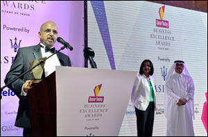 Doha Bank CEO honored with “Business man of the year award”
