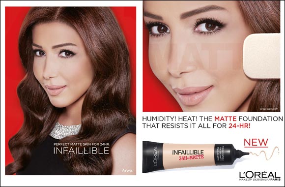 Capture the modern matte trend flawlessly! The sleek, new Infaillible 24Hour Matte by L'Oréal Paris is here