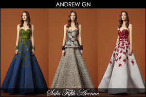 Saks Fifth Avenue - Andrew GN Autumn Winter 2015 Collection