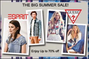 GUESS and ESPRIT The Big Summer Sale!