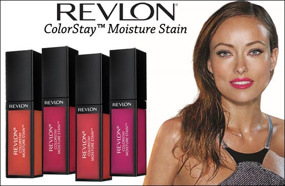 REVLON ColorStay™ Moisture Stain. The New Level of Glossy, Wet Color