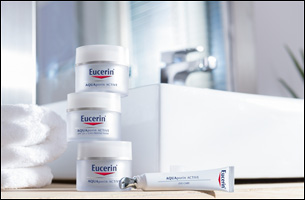 Eucerin® AQUAporin ACTIVE: provides dehydrated, sensitive skin with deep, long-lasting hydration