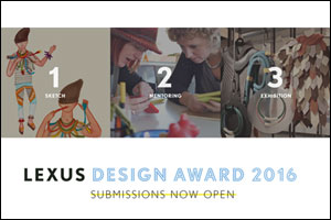 It's All about "Anticipation" as Lexus Design Award 2016 Opens for Entries