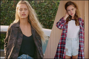 Pull&Bear revamps pacific girls, its most youthful women's collection, inspired by winters on the californian coast