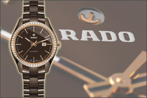 Indulge your sweet tooth this fall with Rado's chocolate brown ceramic timepieces
