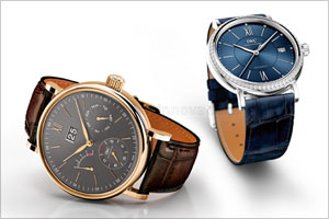 Portofino Hand-Wound Day & Date brilliantly combines technical expertise with timeless appeal