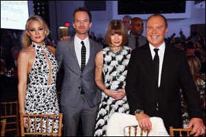 Michael Kors presents Community Service Award to Neil Patrick Harris