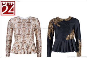 Stylish peplum tops from Label 24