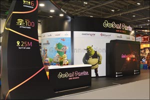 Dubai Parks and Resorts showcases its integrated theme park resort as it makes its inaugural appearance at London's World Travel Market 2015