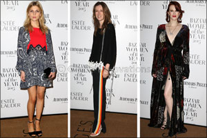 Clare Waight Keller named Designer of the Year at the 2015 Harper's Bazaar Women of the Year Awards