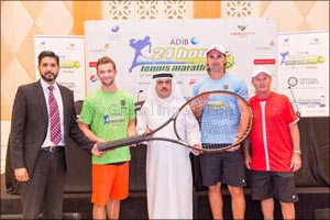 Dubai set to stage the 1st Ever 24-Hour Tennis Marathon