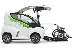 Drive on road directly from wheelchair Czech company to showcase special vehicle for wheelchair users at AccessAbilities Expo