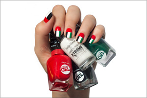 Sally Hansen celebrates the 44th UAE National Day!