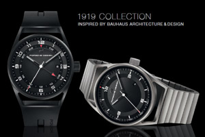 Porsche Design presents an exclusive timepiece collection in Bauhaus style The “1919 Collection"