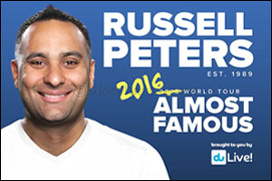 Russell Peters Live in Dubai Announced for 19 & 20 January 2016