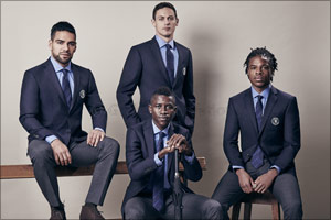 Hackett dresses Champions, Chelsea FC, away from the pitch, in classic European style