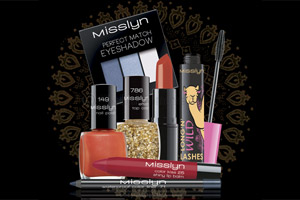 Misslyn's rich vibrant make-up collection takes you to a mystical world this new year