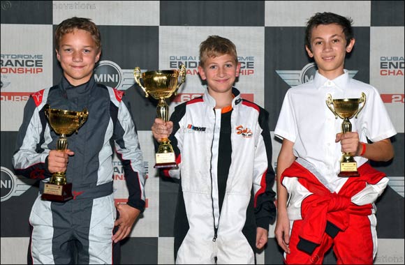 Maiden SWS Seniors win for Teenager Labrooy in night of tough Dubai Kartdrome racing