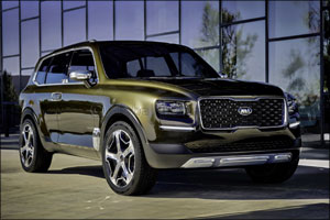 Kia Telluride concept makes world debut at North American International Auto Show in Detroit
