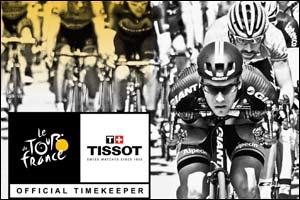 Tissot, Official Timekeeper of the Tour de France once again