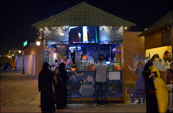 Global Village's first ‘Witch Bar' attracts hundreds of visitors to try spooky themed drinks and other unusual beverages