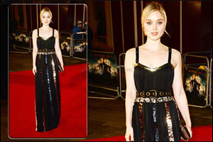 Bella Heathcote wears LANVIN