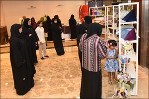 Dubai Customs exhibits orphans handcrafts in collaboration with Tamkeen from Sharjah
