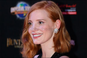 Jessica Chastain Shines In Piaget Jewellery At The Singapore Premiere Of The Huntsman – Winter's War