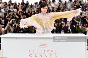 Soko wearing Chloé at the 69th Annual Cannes Film Festival
