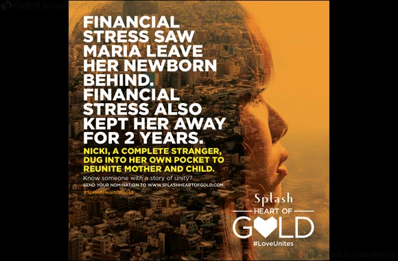 Splash ‘Heart of Gold' #LOVEUNITES