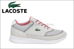 Lacoste: Feminine and state-of-the-art flair comes with these technical mesh sneakers