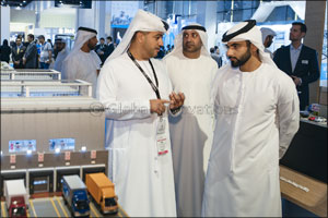 His Highness Sheikh Mansoor visits Dubai Wholesale City stand at Cityscape Global 2016