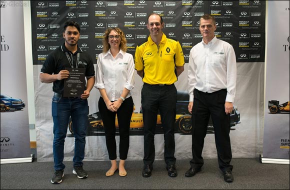Infiniti Gives Uae Student the Formula One™ Career Opportunity of a Lifetime