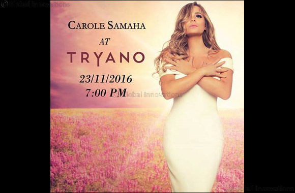 TRYANO Kicks Off the Festive Season With Carole Samaha