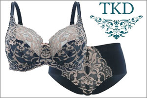 Opulent lace and satin dominate festive season smalls at TKD Lingerie