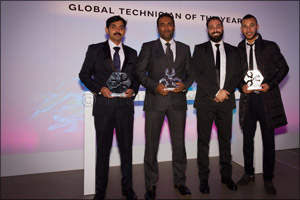 Jaguar Land Rover MENA Scoops Up Top Accolades at the Global Technician of the Year 2016 Awards Held in UK