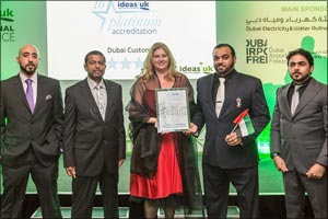 Dubai Customs bags 3 awards from Ideas UK 2016