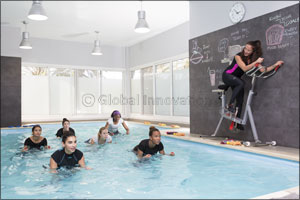 Enjoy a week of free Aquabiking classes at exclusive Boutique Aquafitness studio, L'Atelier Aquafitness this February
