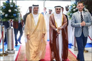 His Excellency Humaid Mohammed Obaid Al Qatami inaugurates the world's largest laboratory exhibition and congress, MEDLAB