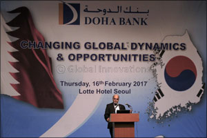 Diversification will lead to new strategic alliances between Qatar and South Korea