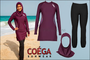 COÉGA Sunwear Launches New Spring/Summer '17 Conservative Swimwear Collection