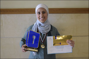 Duha Hussein Crowned Winner of Arab Reading Challenge in Jordan
