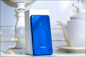 The sleek looking Honor 8 Lite launches a new blue colour in the Middle East