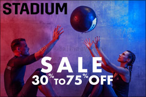 Race to get amazing deals at Stadium