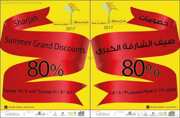 SCCI launches Sharjah Summer Grand Discounts and offers up to 80% reductions for Shoppers before Eid